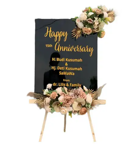 Papan Bunga Akrilik Sekolaq Darat